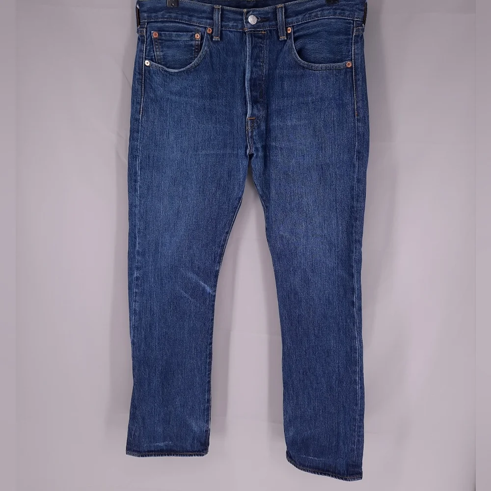 Big E Levi's 501 Reissue XX Straight Jeans Men's 32X30 Button Fly Single Stitch - Picture 1 of 11